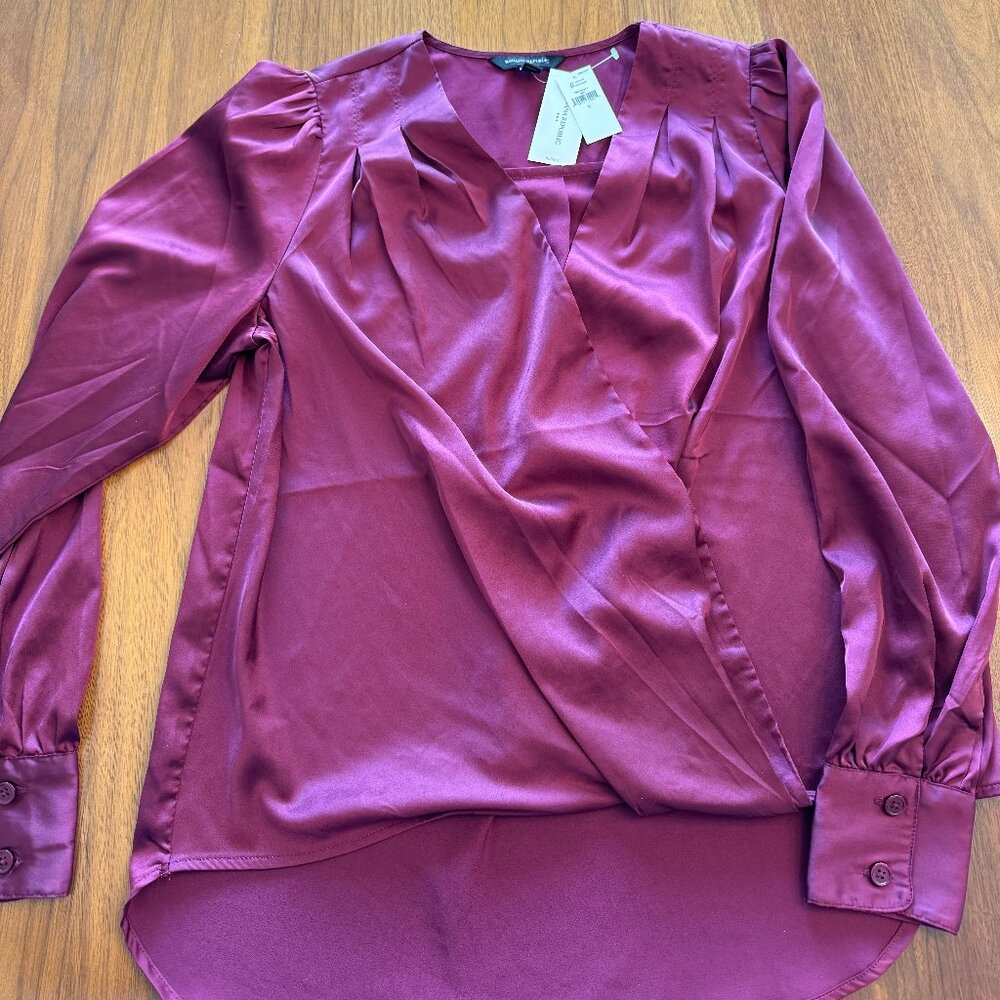 Banana Republic wrap shirt